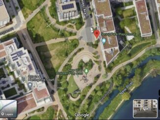 Spring Park satellite photo from Google Maps