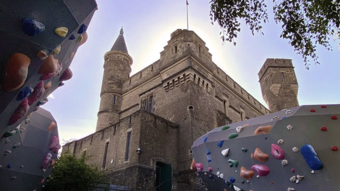 Castle Climbing Centre as it appears on their website