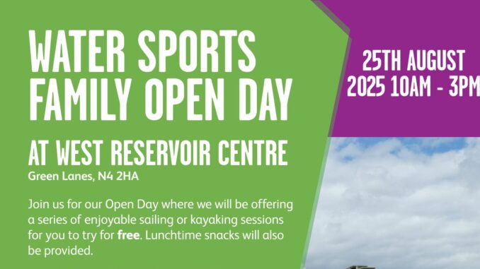 Hackney West Reservoir - Open Day - 25th August-1 Hackney West Reservoir - Open Day - 25th August-Bank Holiday Monday 2025