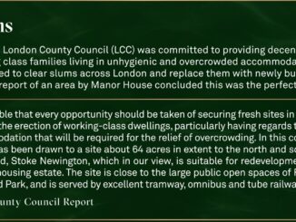 The origins of the Woodberry Down estate.