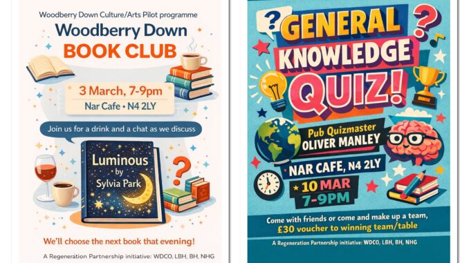 Book club and General Knowledge Quiz