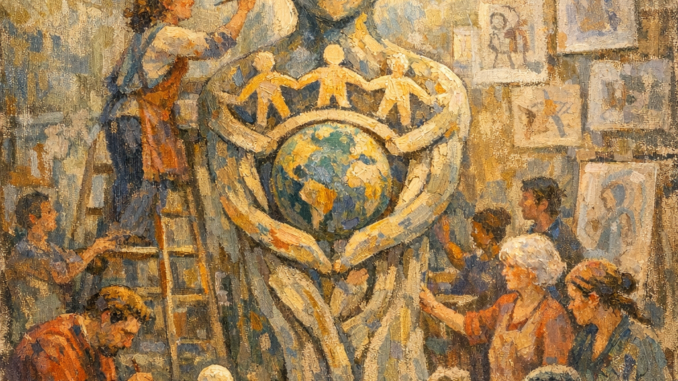 A.I. concept of what the Public Art Commission Group might produce