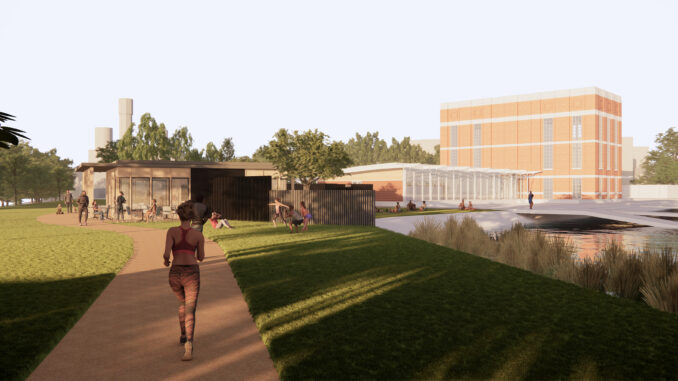 How the west reservoir centre will look