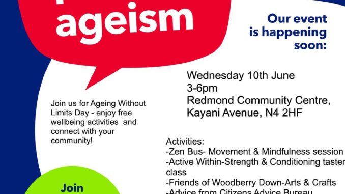 Age Without Limits Event 10th of June 2026