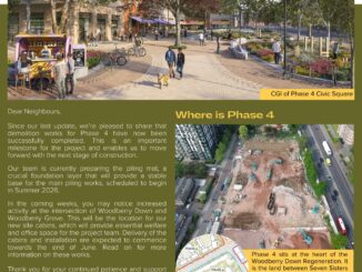 May 2026 construction newsletter page one.